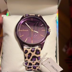 Juicy couture purple face watch